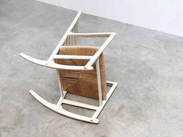 Chaise à bascule CH45 de Hans Wegner