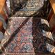 2 Armchairs with 2 Persian cushions