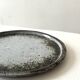 Glazed ceramic plate (stoneware), Chantal & Thierry Robert 1970