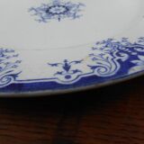 Assiette en faïence de Vieillard