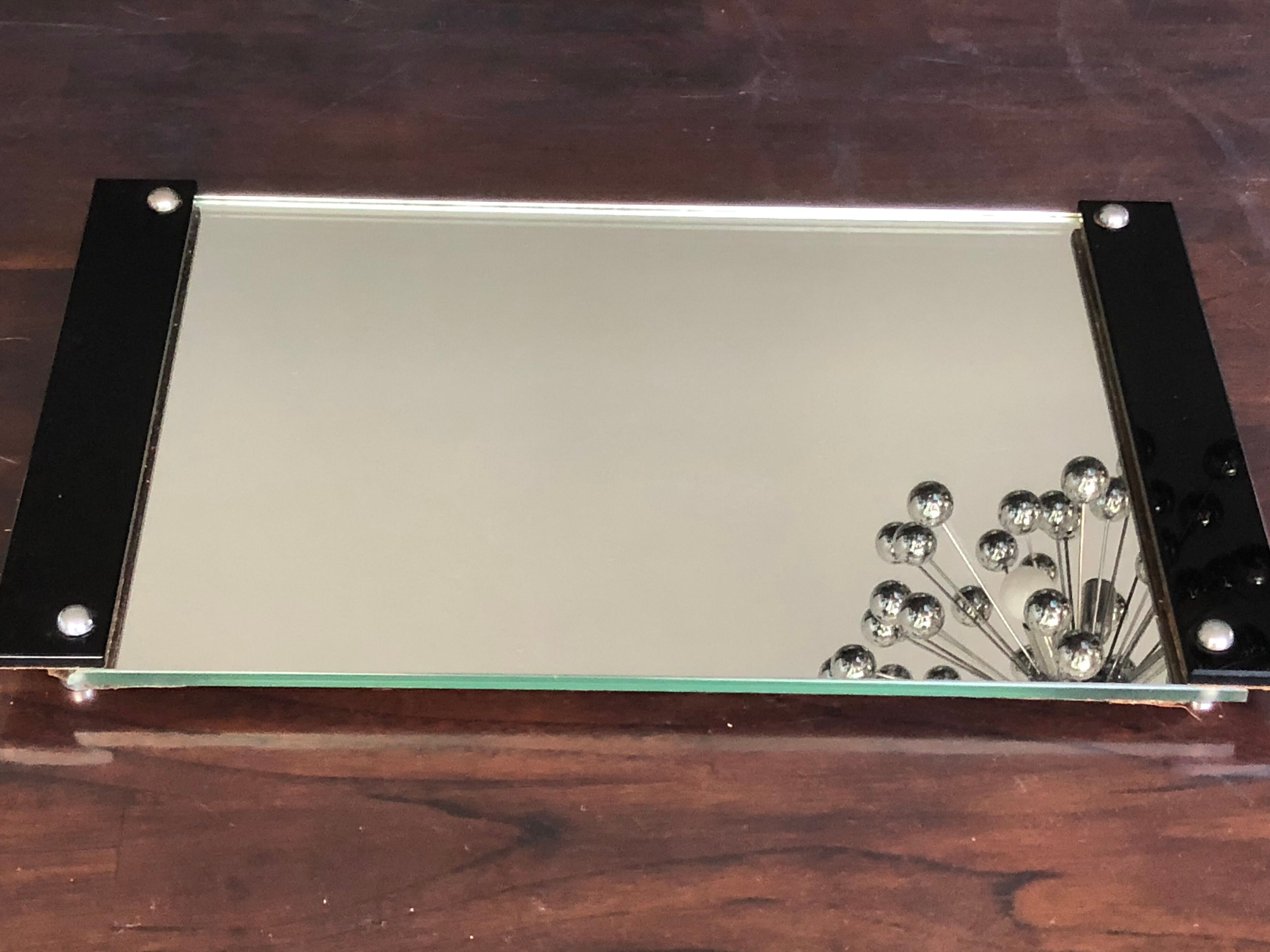 Mirror tray 50s