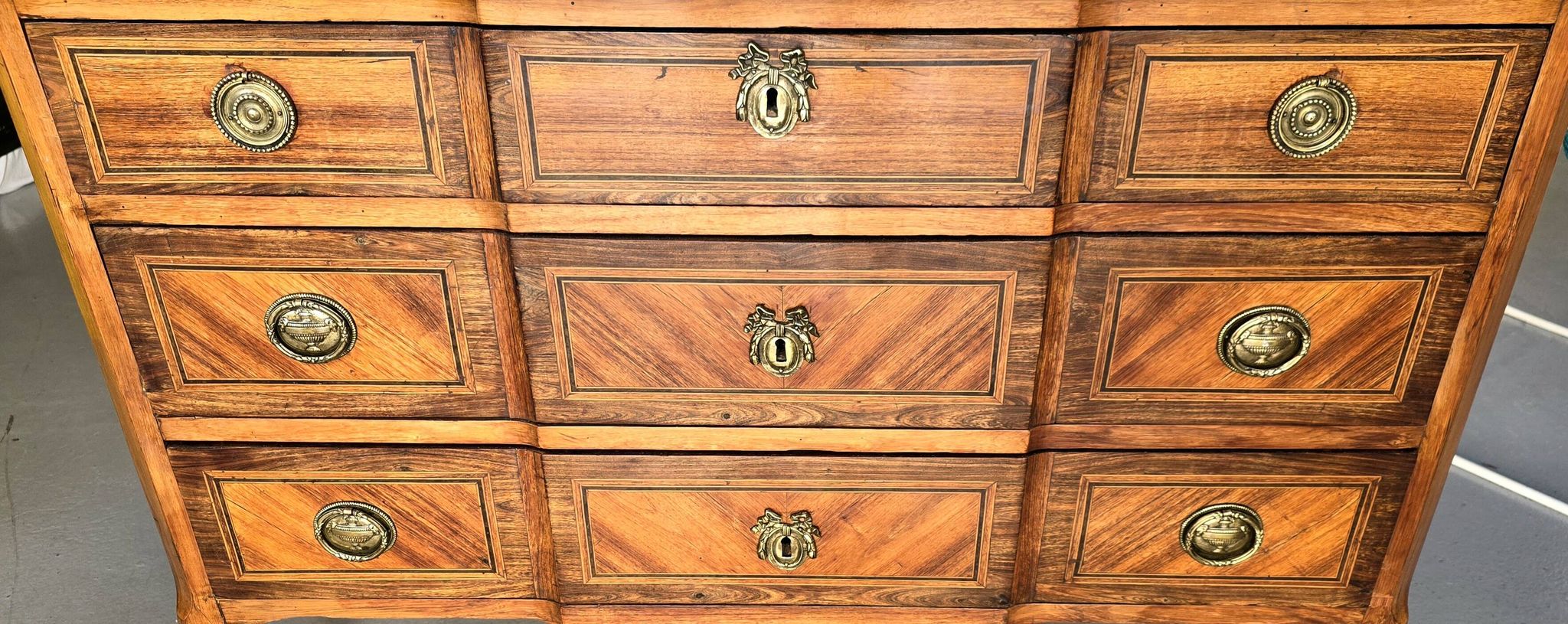 Transitional commode, mid-18th century.
