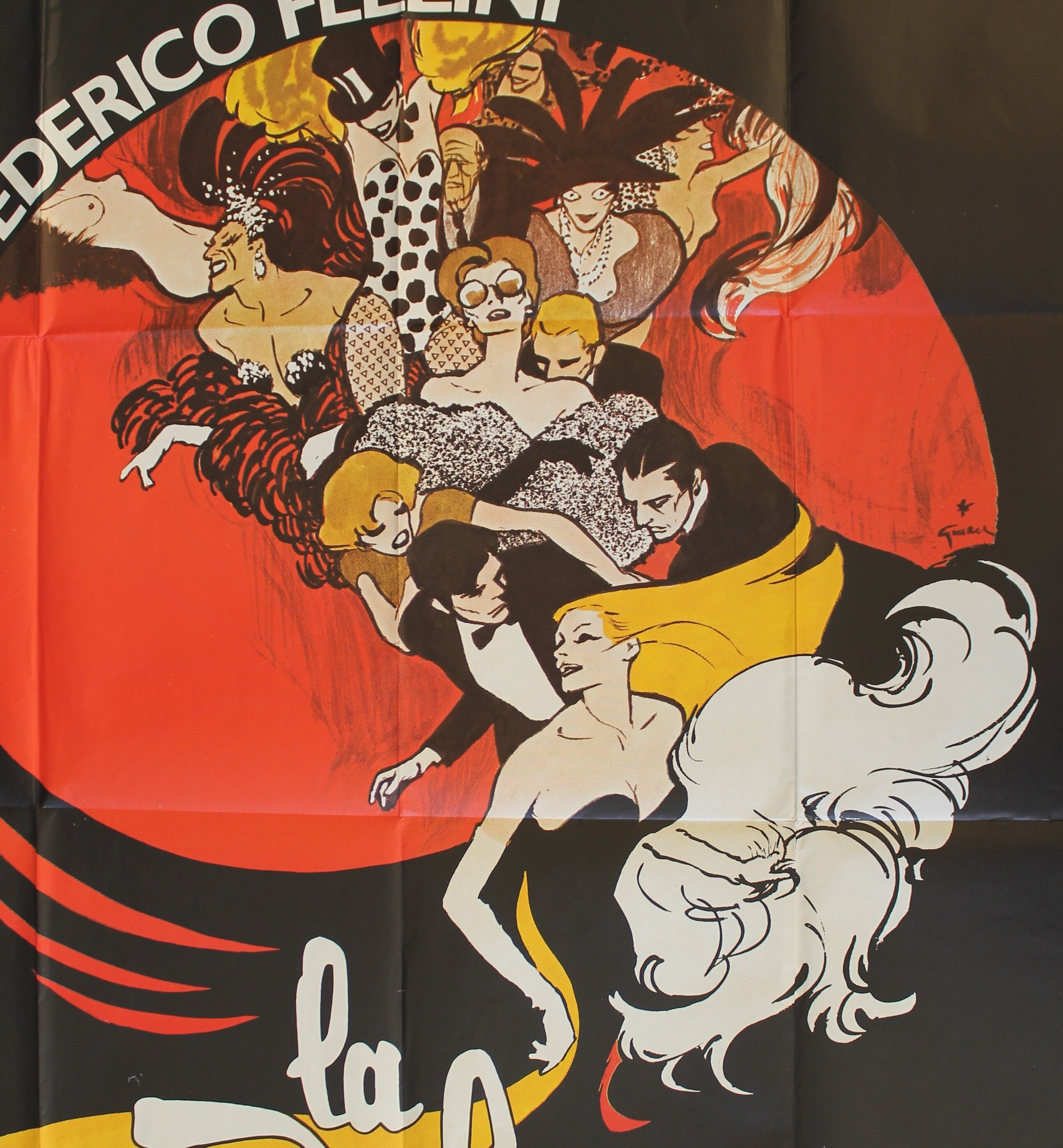 Affiche cinéma "La Dolce Vita"