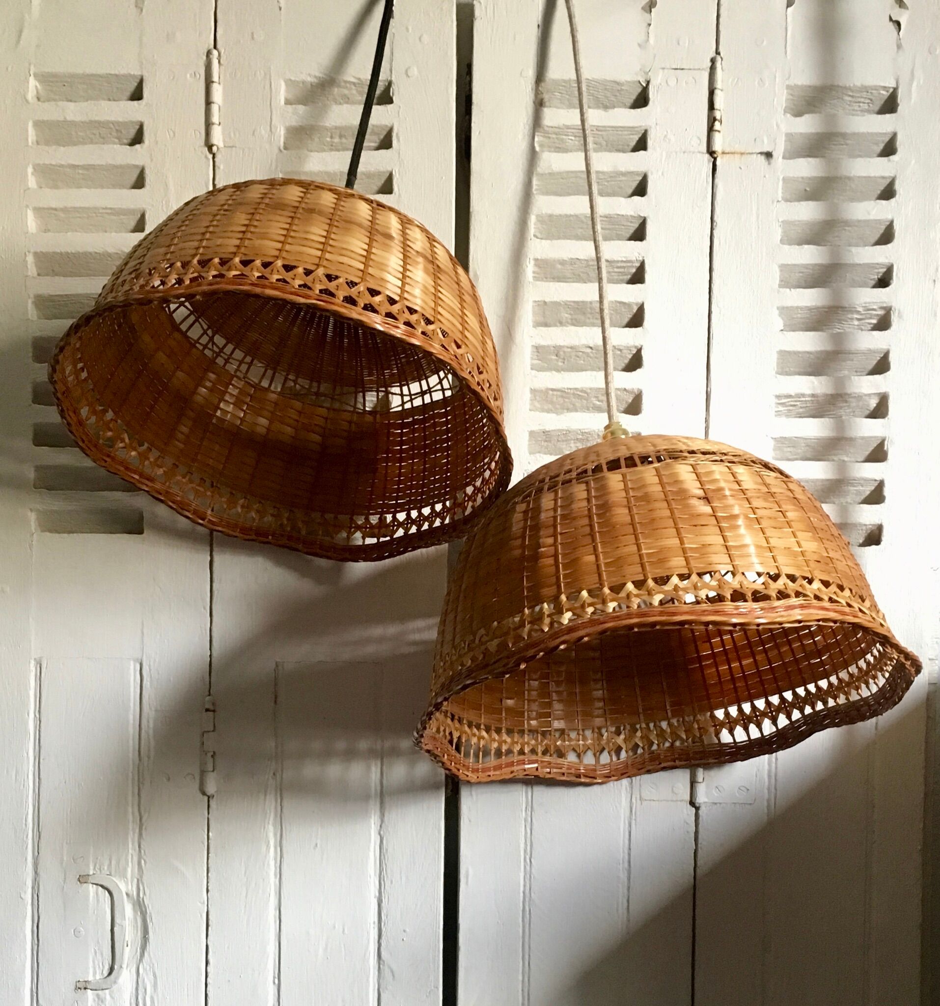 Vintage Wicker hanging