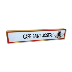 Enseigne de café vintage