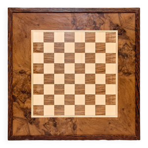 Echiquier noyer et érable
