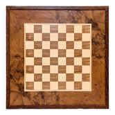 Echiquier noyer et érable