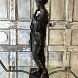 Sujet en bronze Diane d’après Praxitèle circa 1900