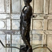 Bronze subject of Diana after Praxiteles circa 1900