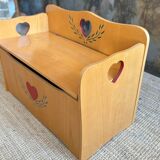 Coffre à jouets en bois