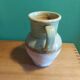Glazed terracotta pot