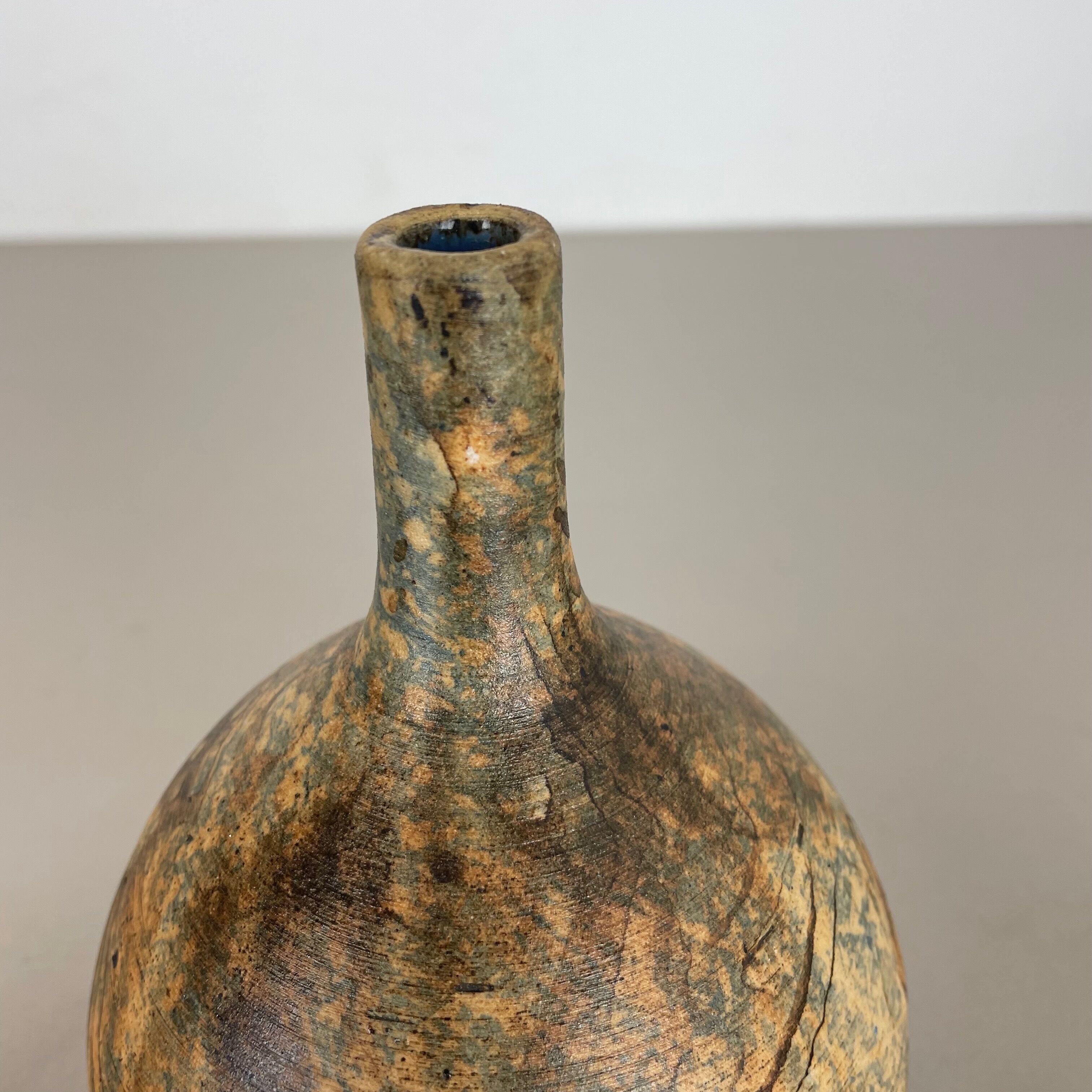 Set of 3 Studio Pottery Sculptural Objects Gerhard Liebenthron, Germany, 1970s