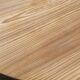Scandinavian Baumann round extendable dining table with central leg, 115cm.