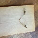 Long mirror golden frame