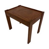 Vintage set of 3 side tables nesting pine wood 60s