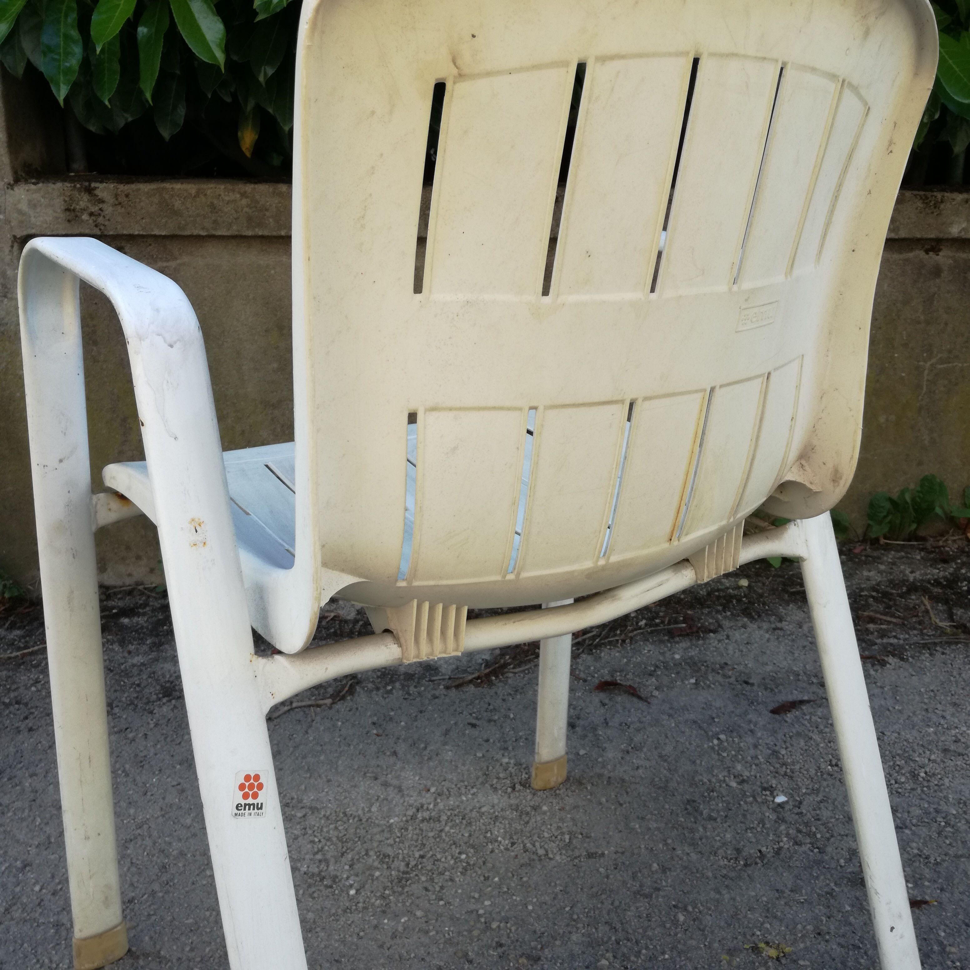 Shell garden armchairs by Emu 1986