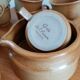 Coffee cups and milk pot Grès de l'Arnon