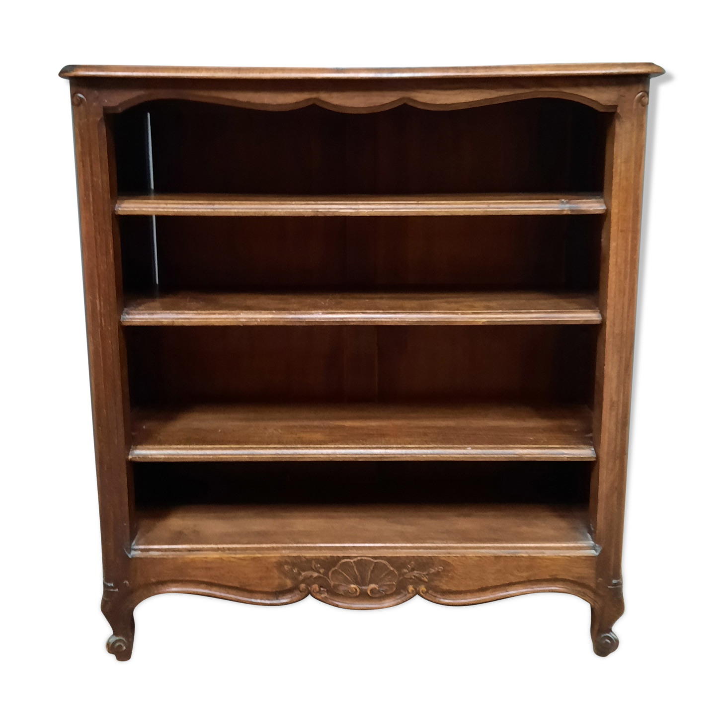 Etagere en chene style Louis XV