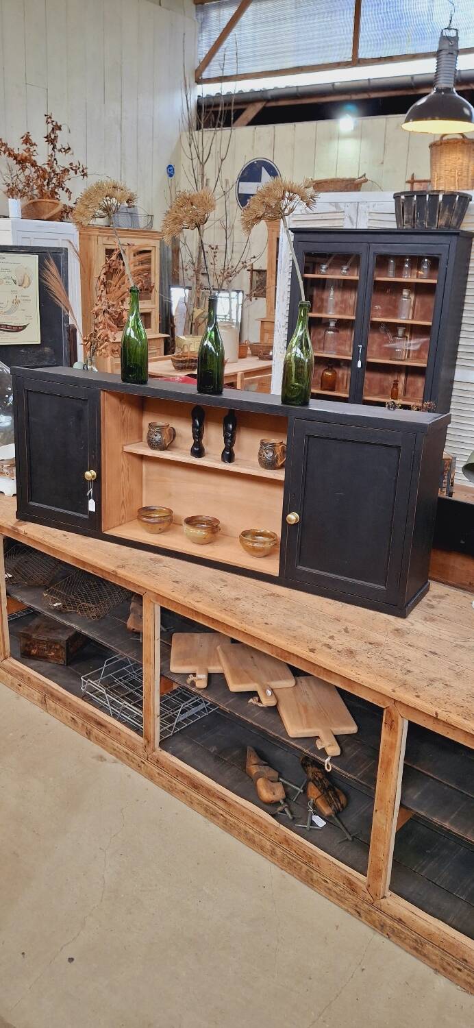 Antique shelf with doors