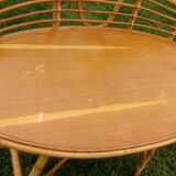 1960 adult rattan design hairdresser