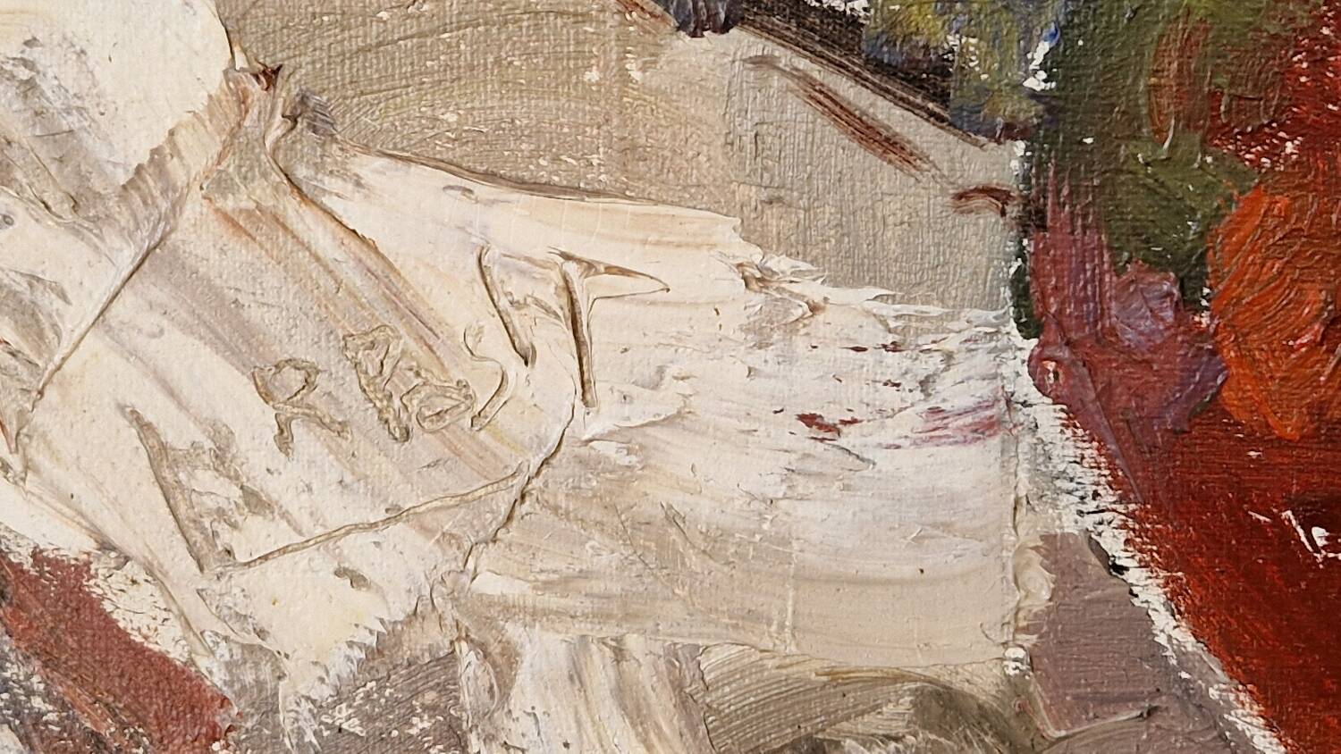 Flower painting by Robert Pasty