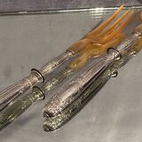Louis XVI style silver handled salad service