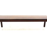 Minimalist rosewood bench, Sweden, 1960