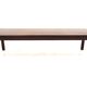 Minimalist rosewood bench, Sweden, 1960