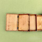 Old large wooden worker - Torck sewing box