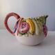 Carafe en barbotine