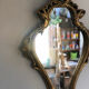 Golden rococo mirror