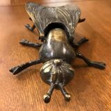 Vintage Ashtray Fly Design with Lid