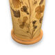 Lamp roller dried flowers 1960s