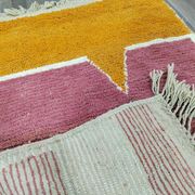 Pure natural wool rug, size 160 x 240 cm