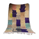 Tapis berbère Boujaad du Maroc Design Abstrait 255 x 155 cm