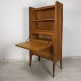 Vintage oak secretary shelf