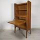 Vintage oak secretary shelf