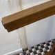 Large antique coffee table in solid wood, farmhouse style – 1 drawer –