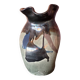 Vase en céramique signé Buxo – années 60 – céramique française vintage