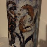 Very large vase signed