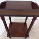 Nightstand or side table with 2 wooden shelves - Very good condition