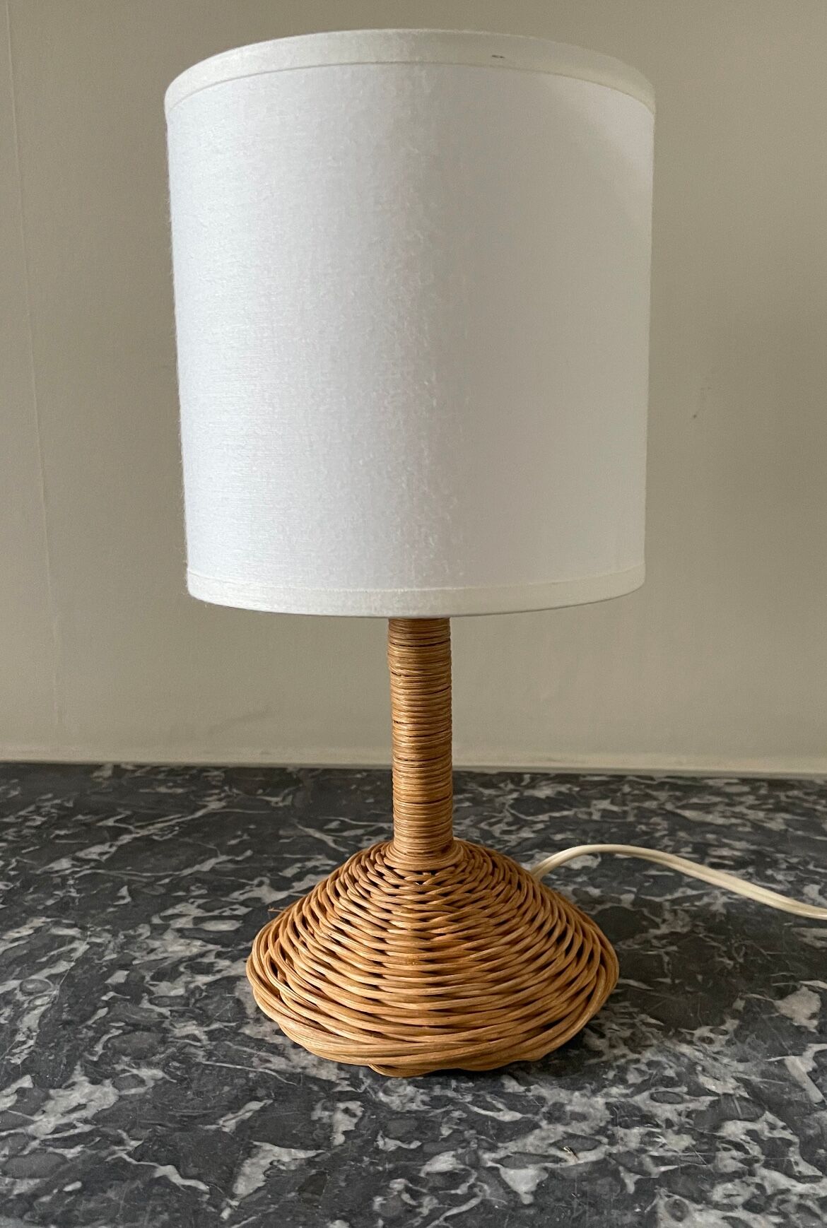 Lampe rotin