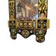 Vintage Hand Painted and gilded Moorish Mirror, 1960/70s