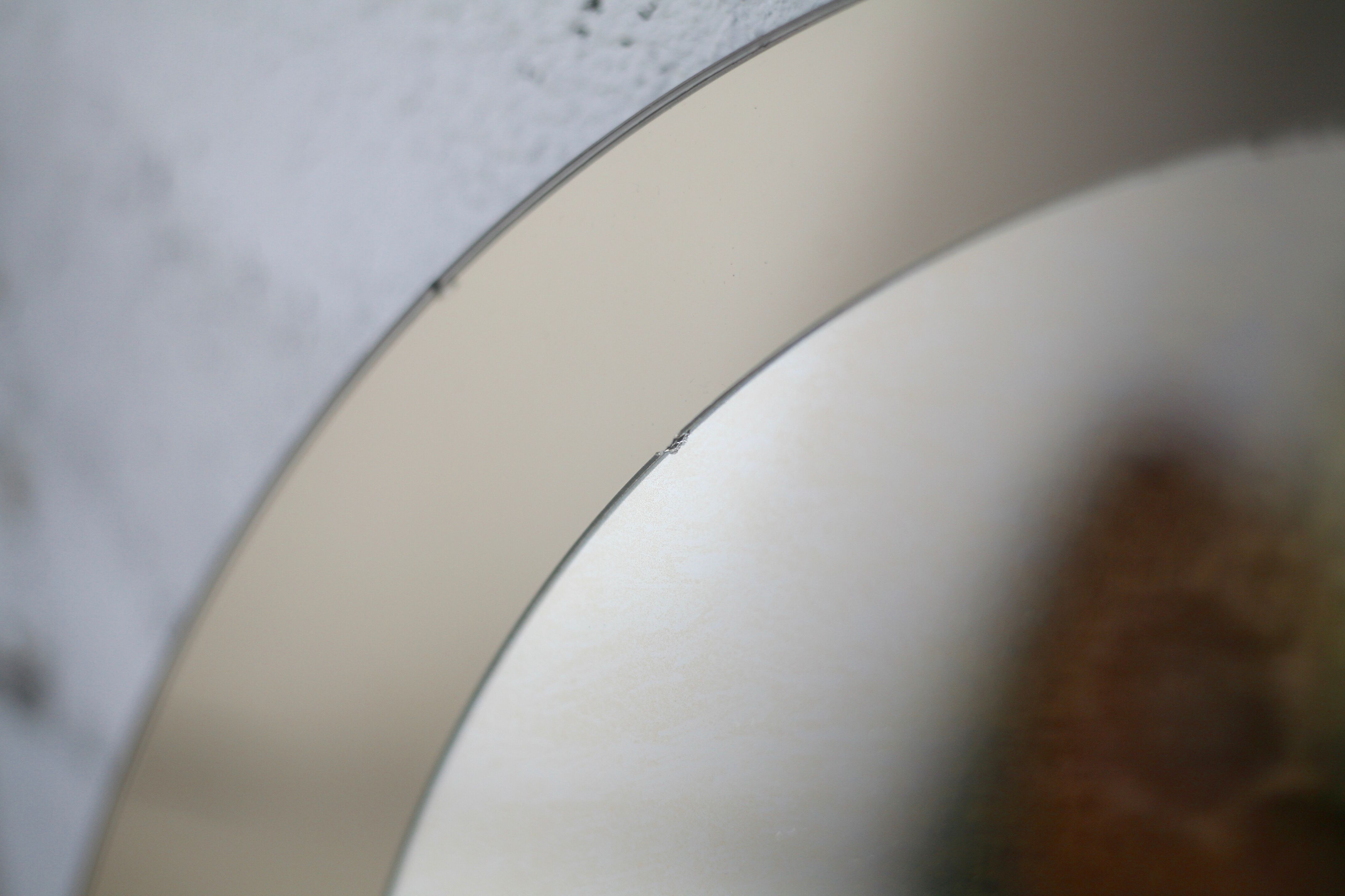 Pair of "kinetic" mirrors, France, circa 1970