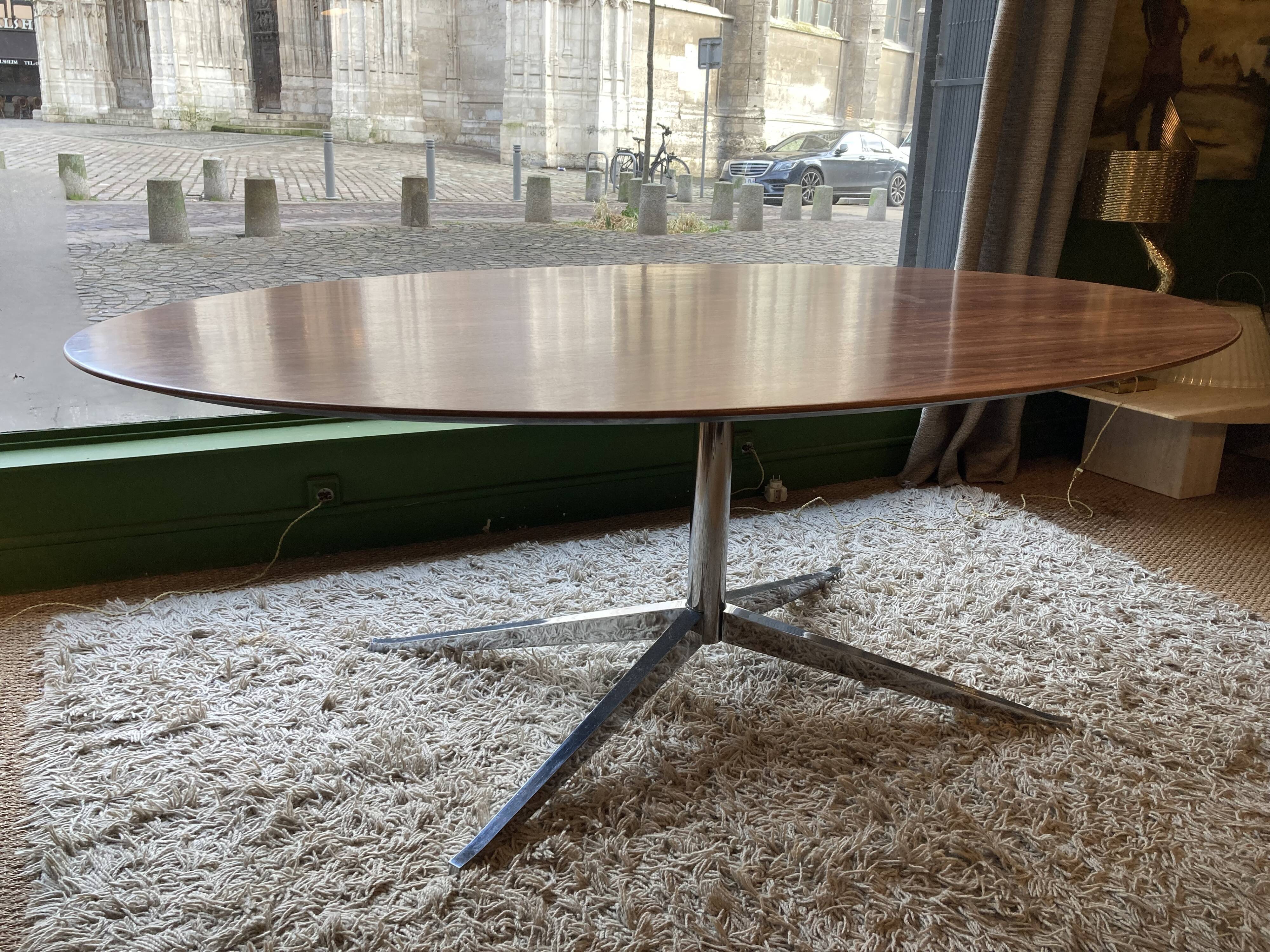 Table Florence Knoll edition Knoll international 1970