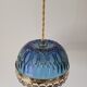 Blue glass suspension