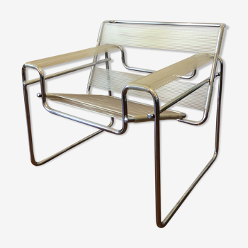 Fauteuil B3 Wassily en scoubidou par Marcel Breuer