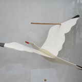 mobile mouette en bois  96 cm