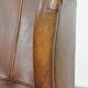 Sheepskin wingback chair in good condition