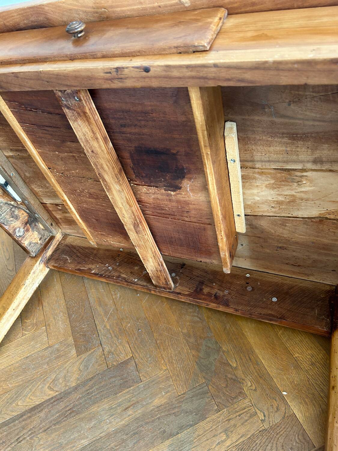 Farmhouse table with drawer / desk